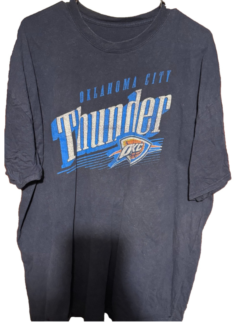 Oklahoma City Thunder Men's Size XXL NBA Blue
